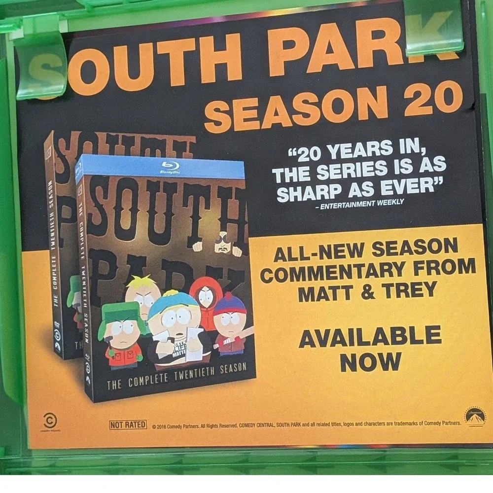 South Park The Fractured But Whole Xbox One Ubisoft RPG Video Game Physical Disc
